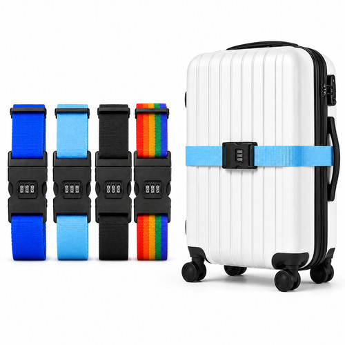 Adjustable luggage strap tsa - strap,