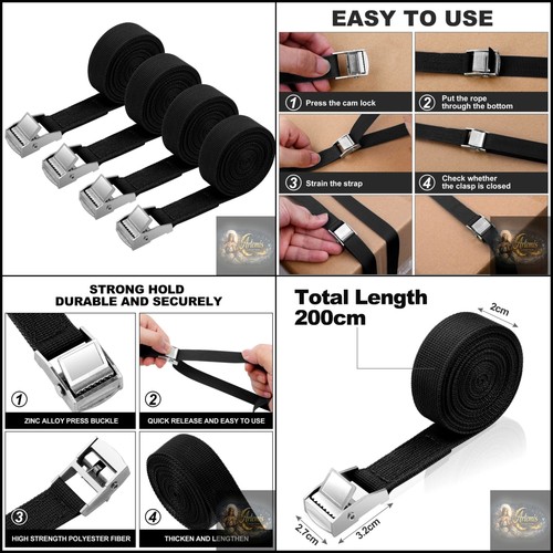 Uraqt tie down straps pack - uraqt,