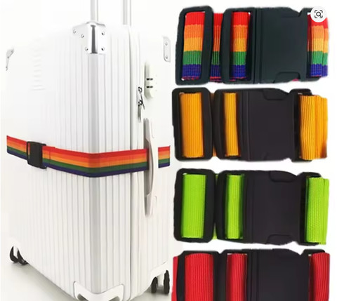 Adjustable luggage straps - luggage,