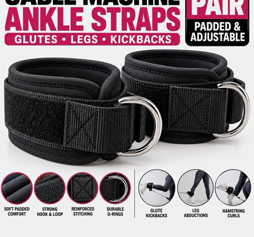 Ankle straps for cable machine - ankle,