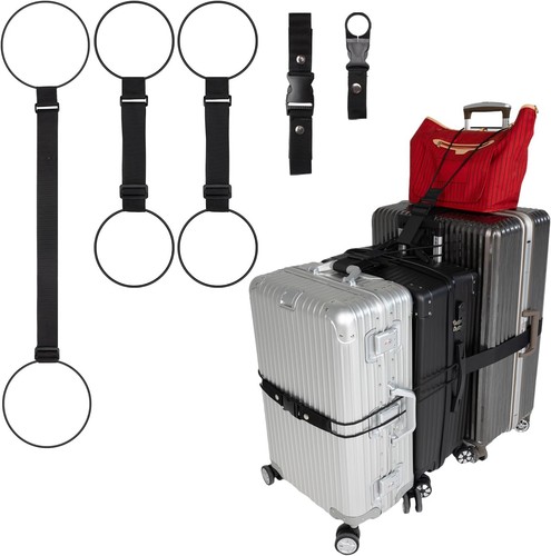 Adjustable luggage connector - adjustable,