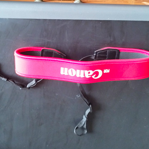 Adjustable nylon red - adjustable, red/black