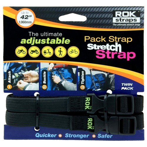Rok straps black motorcycle - straps,