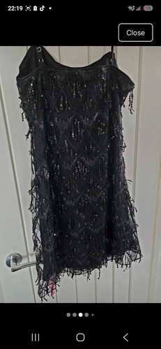 Women black sequin beaded - women’s,