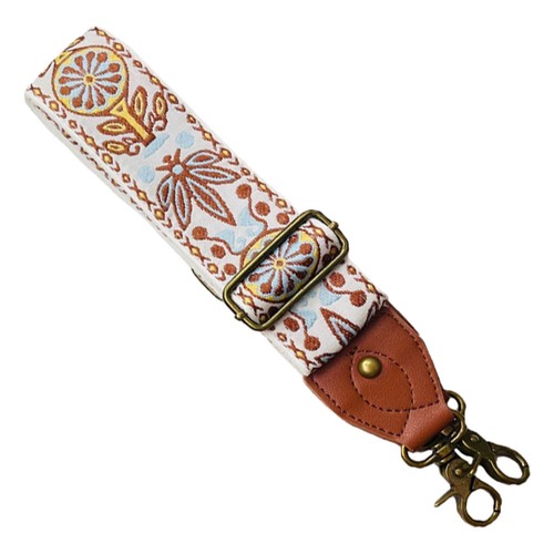 White fashion wide strap - wide, for